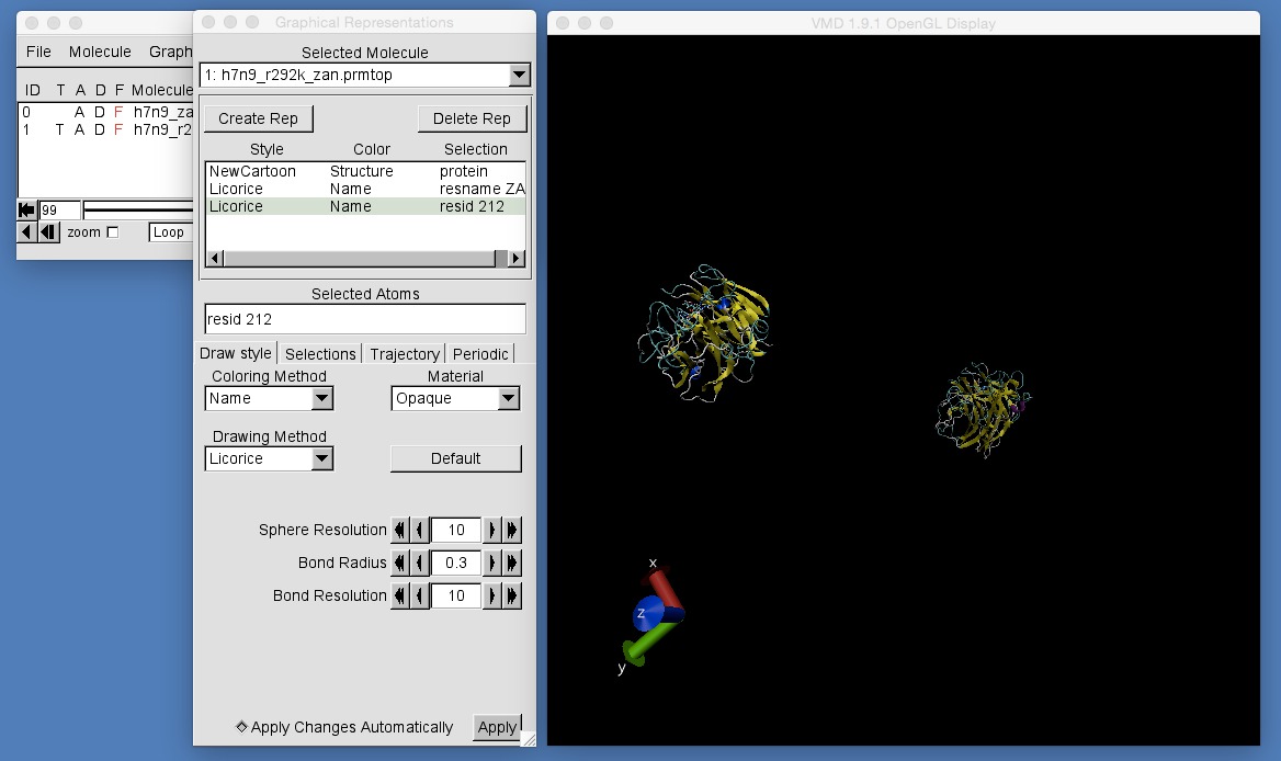 Image showing unaligned proteins