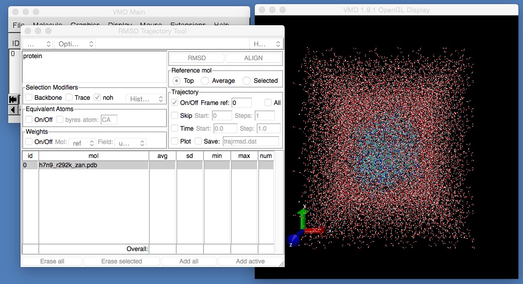 Image showing RMSD tool